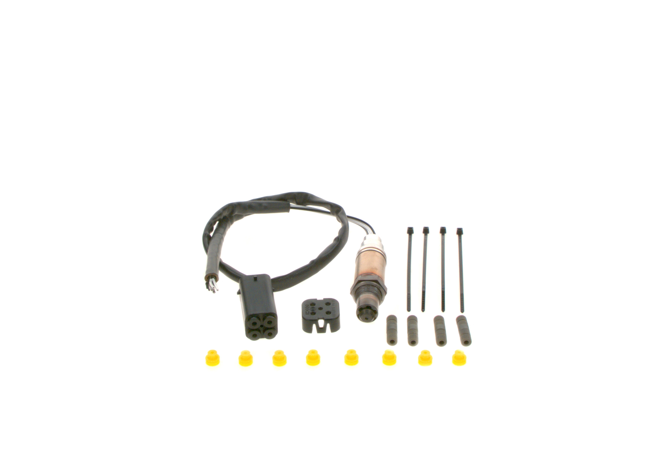 Lambda Sensor - 0258986507 BOSCH - 03C906262, 06A906265AQ, 12569429 | K ...